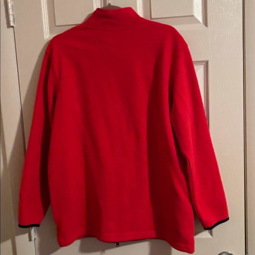 Red Fleece Jacket - Picture 2 of 3